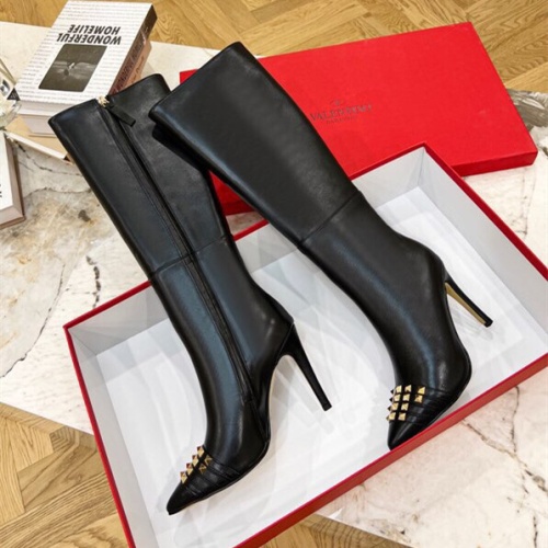 Replica Valentino Boots For Women #1232413, $132.00 USD, [ITEM#1232413], Replica Valentino Boots outlet from China