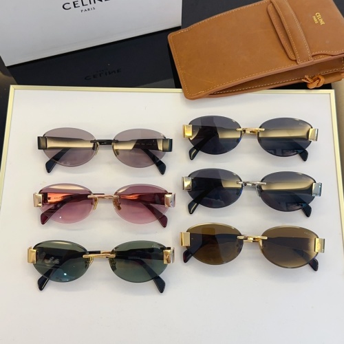 Replica Celine AAA Quality Sunglasses #1232498 $60.00 USD for Wholesale