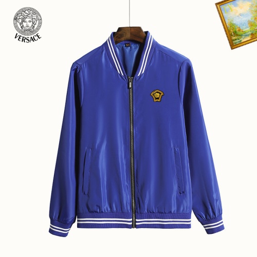 Replica Versace Jackets Long Sleeved For Men #1232595, $60.00 USD, [ITEM#1232595], Replica Versace Jackets outlet from China