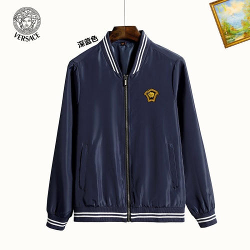 Replica Versace Jackets Long Sleeved For Men #1232596, $60.00 USD, [ITEM#1232596], Replica Versace Jackets outlet from China