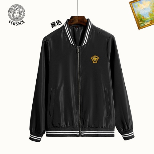 Replica Versace Jackets Long Sleeved For Men #1232597, $60.00 USD, [ITEM#1232597], Replica Versace Jackets outlet from China