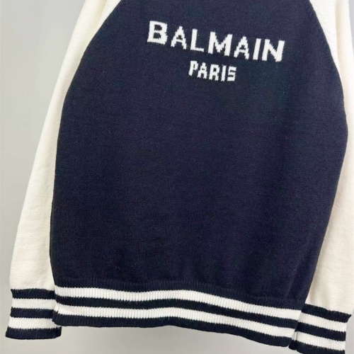 Replica Balmain Sweaters Long Sleeved For Unisex #1232760 $48.00 USD for Wholesale