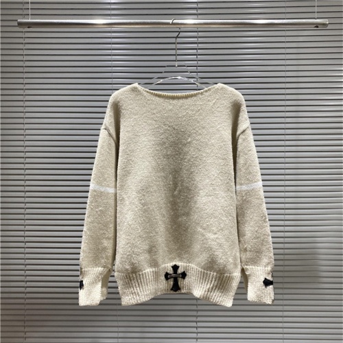 Replica Chrome Hearts Sweater Long Sleeved For Unisex #1232761 $56.00 USD for Wholesale