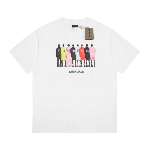 Replica Balenciaga T-Shirts Short Sleeved For Unisex #1232802, $45.00 USD, [ITEM#1232802], Replica Balenciaga T-Shirts outlet from China