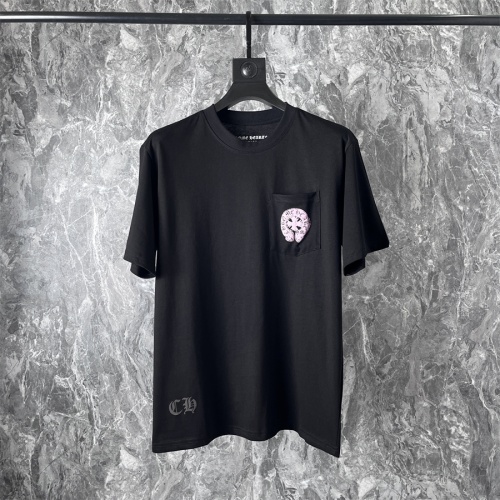 Replica Chrome Hearts T-Shirts Short Sleeved For Unisex #1232834 $45.00 USD for Wholesale