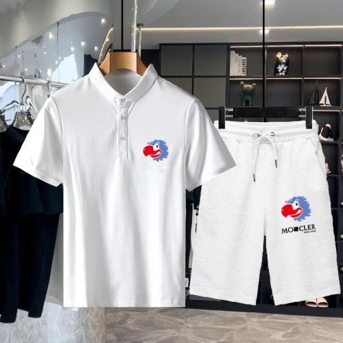 Replica Moncler Tracksuits Short Sleeved For Men #1232855, $80.00 USD, [ITEM#1232855], Replica Moncler Tracksuits outlet from China