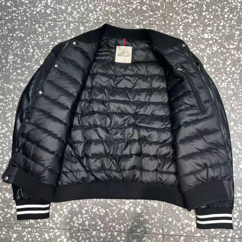 Replica Moncler Down Feather Coat Long Sleeved For Men #1232925 $160.00 USD for Wholesale