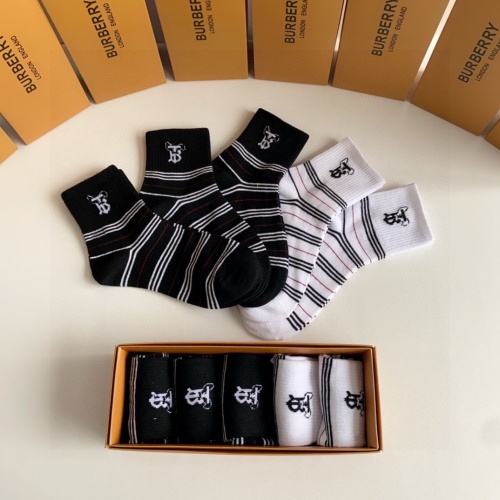 Replica Burberry Socks #1232972 $25.00 USD for Wholesale