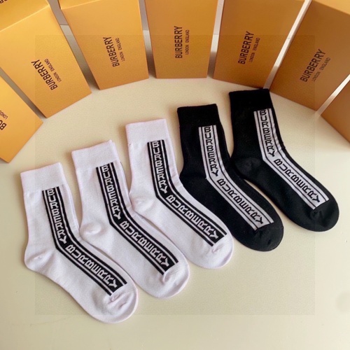 Replica Burberry Socks #1232973 $29.00 USD for Wholesale