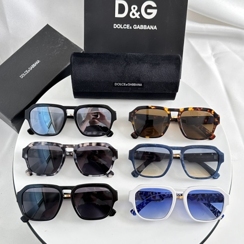 Replica Dolce & Gabbana AAA Quality Sunglasses #1233383 $60.00 USD for Wholesale