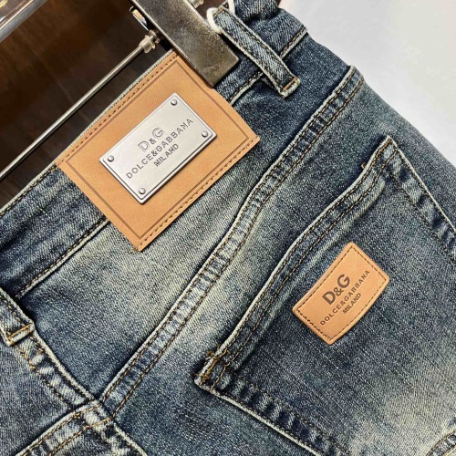 Replica Dolce & Gabbana D&G Jeans For Men #1233404 $80.00 USD for Wholesale