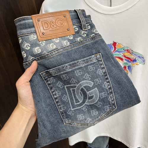 Replica Dolce &amp; Gabbana D&amp;G Jeans For Men #1233405, $80.00 USD, [ITEM#1233405], Replica Dolce &amp; Gabbana D&amp;G Jeans outlet from China