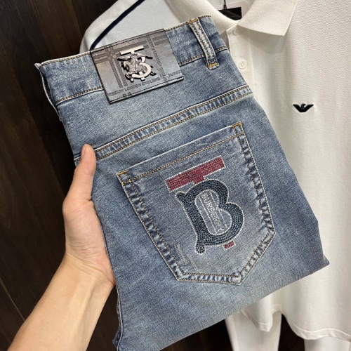 Replica Burberry Jeans For Men #1233418, $82.00 USD, [ITEM#1233418], Replica Burberry Jeans outlet from China