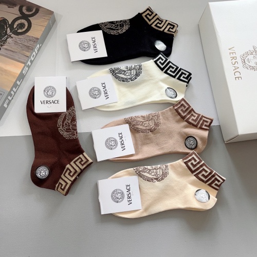 Replica Versace Socks #1233485 $25.00 USD for Wholesale