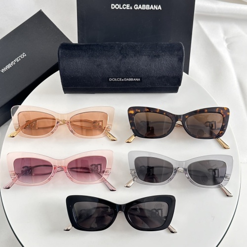 Replica Dolce & Gabbana AAA Quality Sunglasses #1233495 $60.00 USD for Wholesale