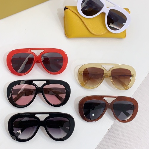 Replica LOEWE AAA Quality Sunglasses #1234014 $56.00 USD for Wholesale