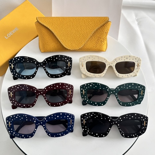 Replica LOEWE AAA Quality Sunglasses #1234025 $60.00 USD for Wholesale