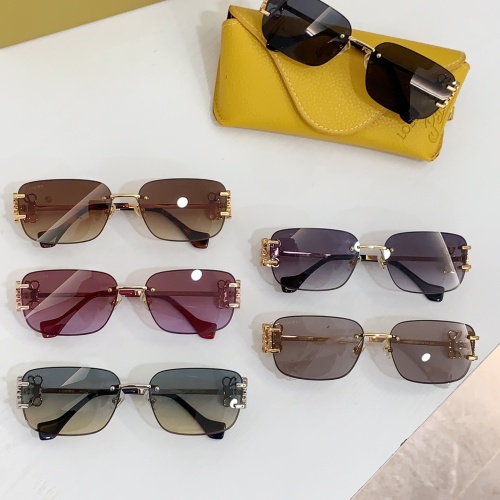 Replica LOEWE AAA Quality Sunglasses #1234041 $60.00 USD for Wholesale