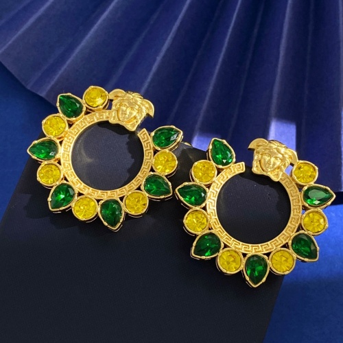 Replica Versace Earrings For Women #1234172 $32.00 USD for Wholesale