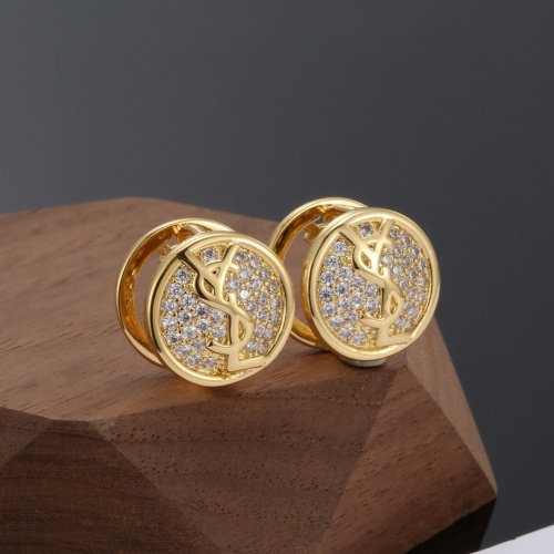 Replica Yves Saint Laurent YSL Earrings For Women #1234215, $25.00 USD, [ITEM#1234215], Replica Yves Saint Laurent YSL Earrings outlet from China