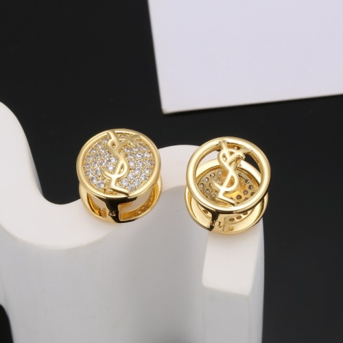 Replica Yves Saint Laurent YSL Earrings For Women #1234215 $25.00 USD for Wholesale