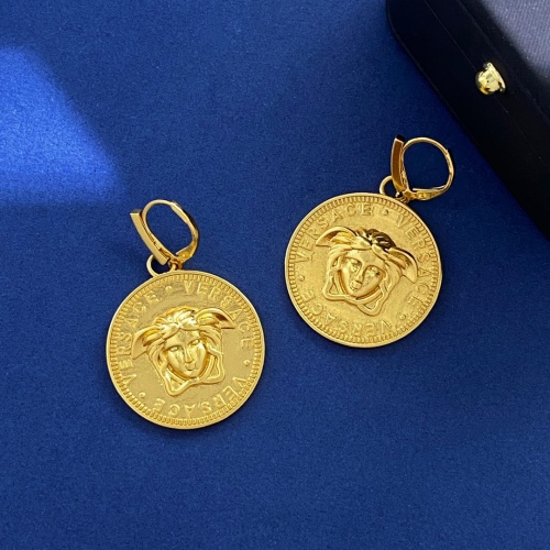 Replica Versace Earrings For Women #1234376 $32.00 USD for Wholesale