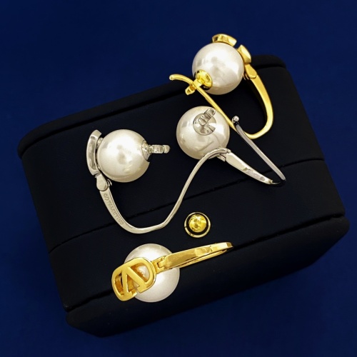 Replica Valentino Earrings For Women #1234378 $32.00 USD for Wholesale