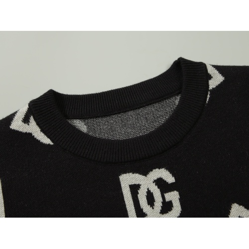 Replica Dolce & Gabbana D&G Sweaters Long Sleeved For Men #1234436 $45.00 USD for Wholesale