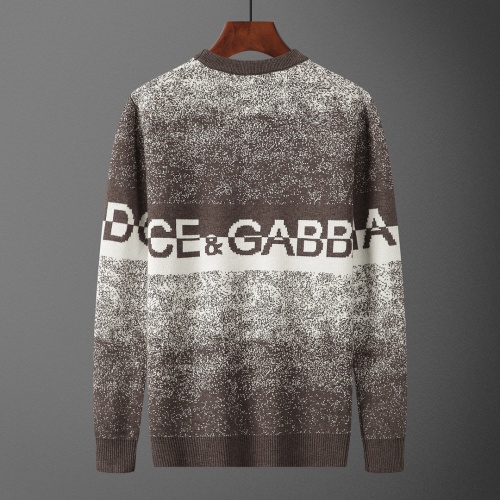 Replica Dolce & Gabbana D&G Sweaters Long Sleeved For Men #1234437 $45.00 USD for Wholesale