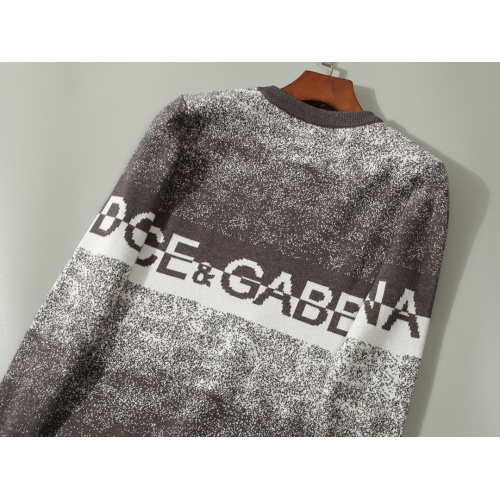 Replica Dolce & Gabbana D&G Sweaters Long Sleeved For Men #1234437 $45.00 USD for Wholesale