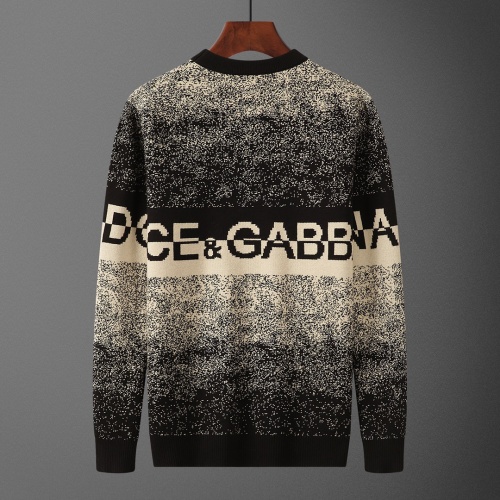 Replica Dolce & Gabbana D&G Sweaters Long Sleeved For Men #1234438 $45.00 USD for Wholesale