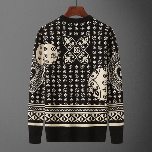 Replica Dolce & Gabbana D&G Sweaters Long Sleeved For Men #1234439 $45.00 USD for Wholesale