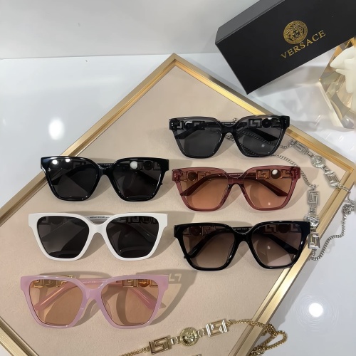 Replica Versace AAA Quality Sunglasses #1234571 $68.00 USD for Wholesale