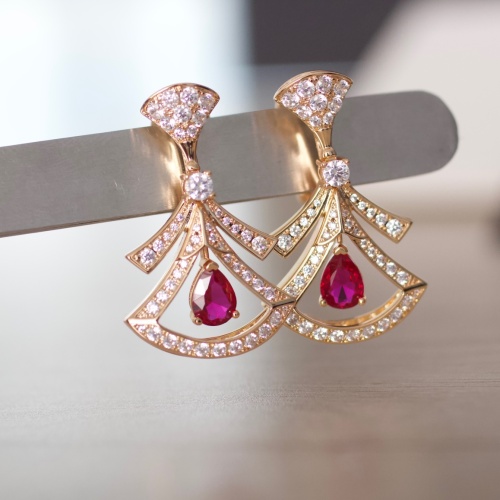 Replica Bvlgari Earrings For Women #1234600, $60.00 USD, [ITEM#1234600], Replica Bvlgari Earrings outlet from China