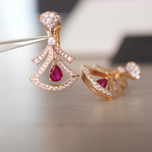 Replica Bvlgari Earrings For Women #1234600 $60.00 USD for Wholesale