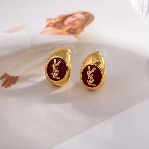 Replica Yves Saint Laurent YSL Earrings For Women #1234875, $25.00 USD, [ITEM#1234875], Replica Yves Saint Laurent YSL Earrings outlet from China