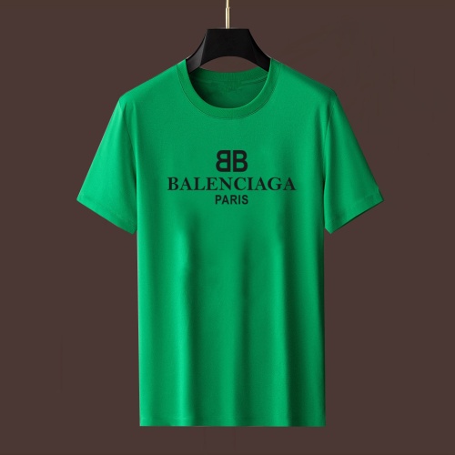 Replica Balenciaga T-Shirts Short Sleeved For Unisex #1235218, $25.00 USD, [ITEM#1235218], Replica Balenciaga T-Shirts outlet from China