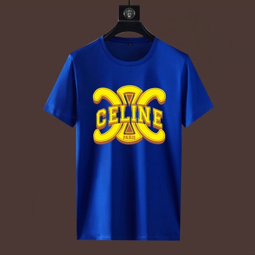 Replica Celine T-Shirts Short Sleeved For Unisex #1235264, $25.00 USD, [ITEM#1235264], Replica Celine T-Shirts outlet from China