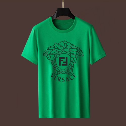 Replica Versace T-Shirts Short Sleeved For Unisex #1235282, $25.00 USD, [ITEM#1235282], Replica Versace T-Shirts outlet from China