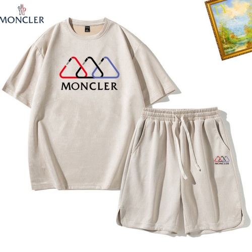 Replica Moncler Tracksuits Short Sleeved For Men #1235370, $48.00 USD, [ITEM#1235370], Replica Moncler Tracksuits outlet from China