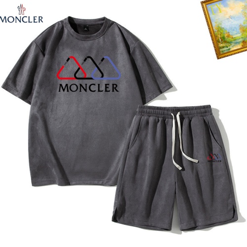 Replica Moncler Tracksuits Short Sleeved For Men #1235371, $48.00 USD, [ITEM#1235371], Replica Moncler Tracksuits outlet from China