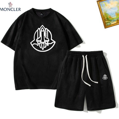 Replica Moncler Tracksuits Short Sleeved For Men #1235384, $48.00 USD, [ITEM#1235384], Replica Moncler Tracksuits outlet from China