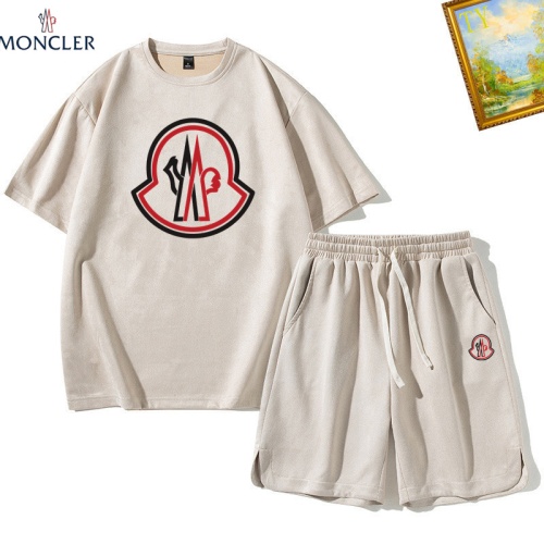 Replica Moncler Tracksuits Short Sleeved For Men #1235410, $48.00 USD, [ITEM#1235410], Replica Moncler Tracksuits outlet from China