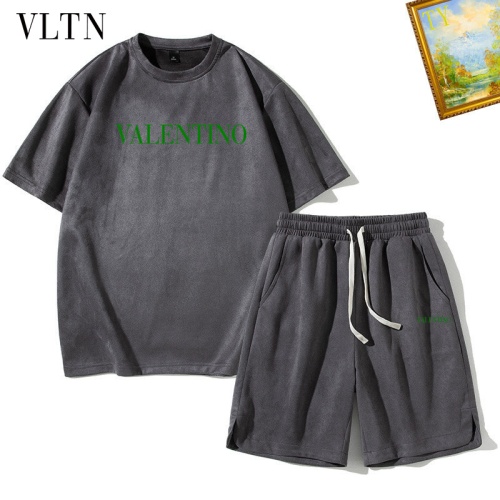 Replica Valentino Tracksuits Short Sleeved For Men #1235417, $48.00 USD, [ITEM#1235417], Replica Valentino Tracksuits outlet from China