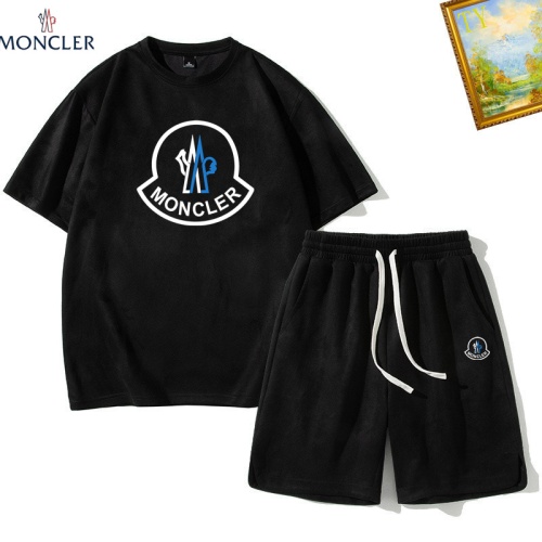 Replica Moncler Tracksuits Short Sleeved For Men #1235430, $48.00 USD, [ITEM#1235430], Replica Moncler Tracksuits outlet from China