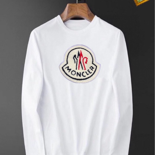 Replica Moncler T-Shirts Long Sleeved For Unisex #1235506, $34.00 USD, [ITEM#1235506], Replica Moncler T-Shirts outlet from China