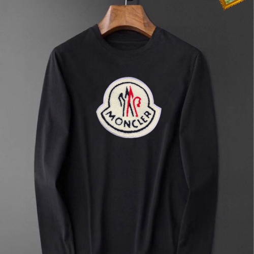 Replica Moncler T-Shirts Long Sleeved For Unisex #1235507, $34.00 USD, [ITEM#1235507], Replica Moncler T-Shirts outlet from China