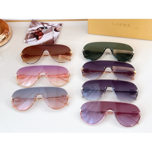 Replica LOEWE AAA Quality Sunglasses #1235534 $60.00 USD for Wholesale