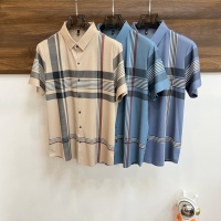 $64.00 USD Burberry Shirts Short Sleeved For Men #1228203