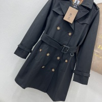 $170.00 USD Burberry Trench Coat Long Sleeved For Women #1228489